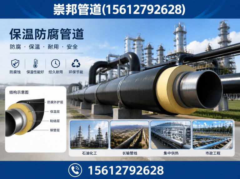 新华区保温防腐管道展示图
